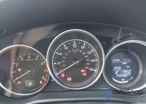 2016 Mazda Cx-5 Grand Touring z USA, uszkodzony, nr VIN JM3KE4DY6G0718610